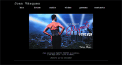 Desktop Screenshot of joanvazquez.com